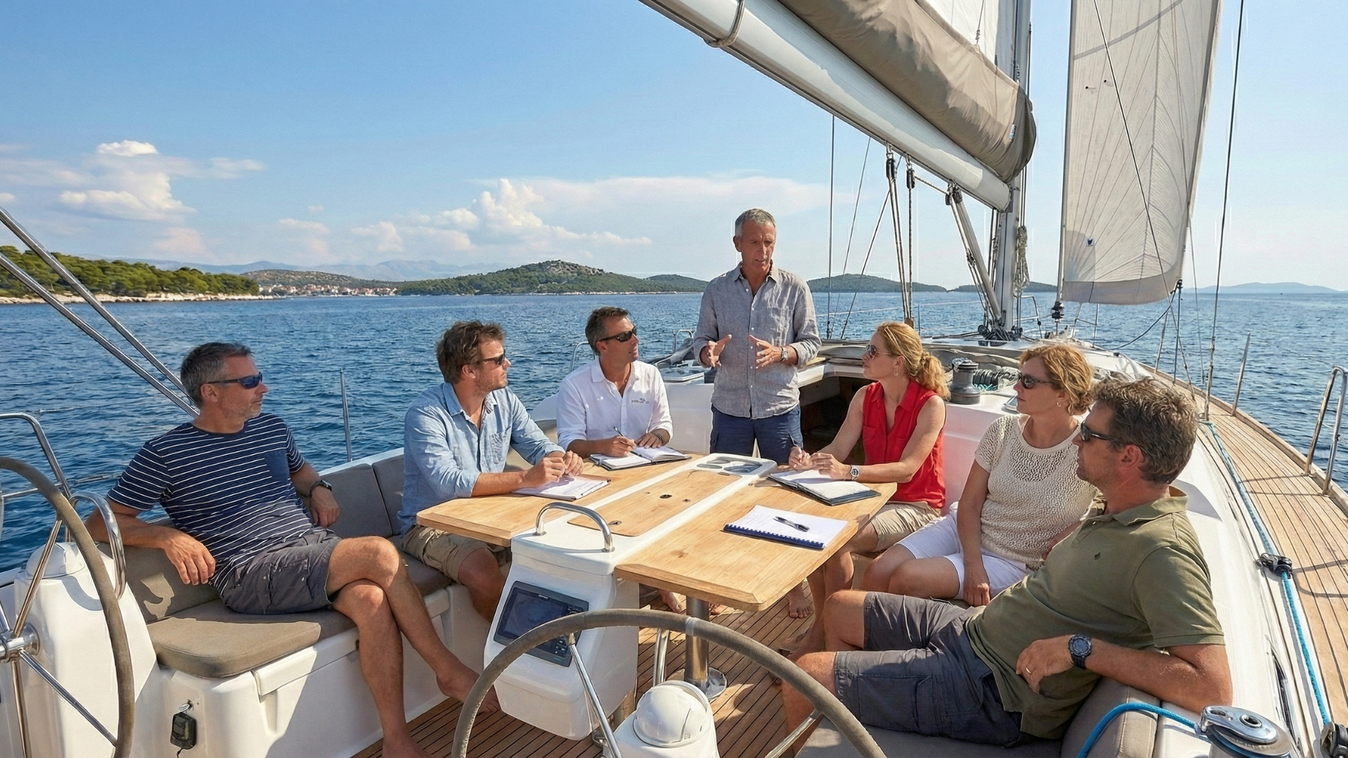 Training an Bord - Sailing X